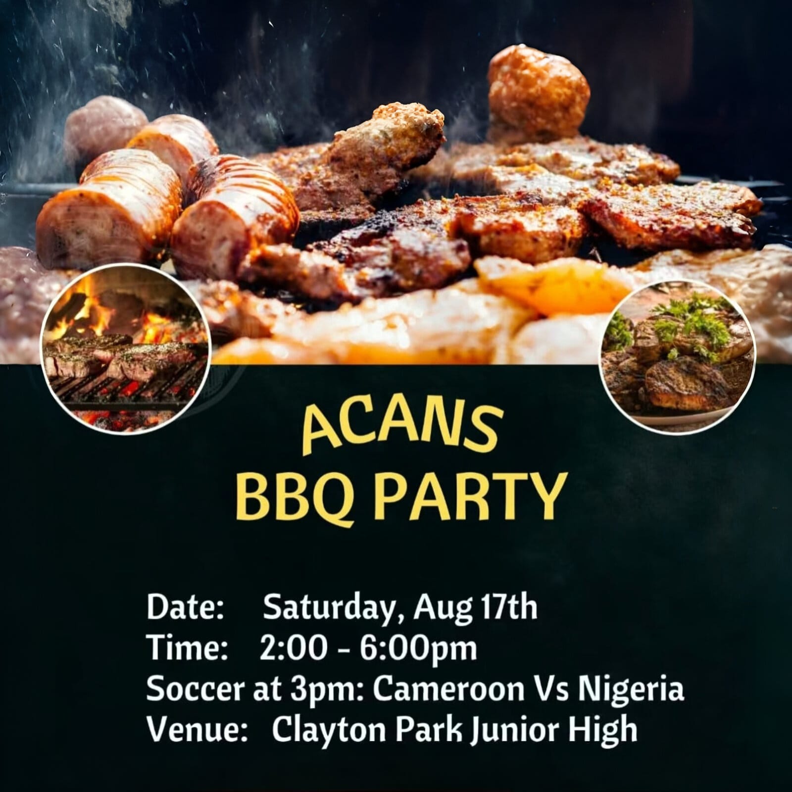 Association of Cameroonians in Nova Scotia - ACANS 7 Party
